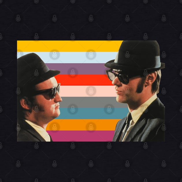 Jake and Elwood, the Most Iconic Duo by Xanaduriffic